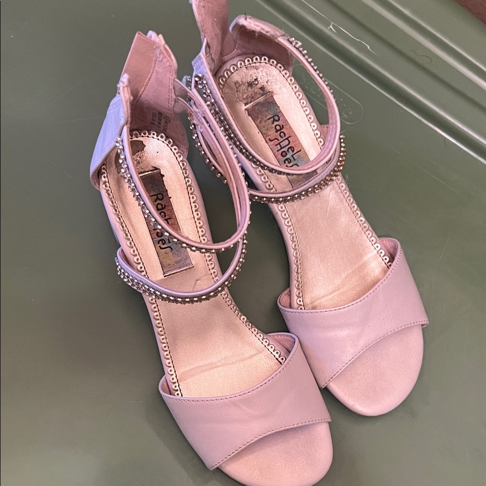 Rachel Blush Strappy Sandals